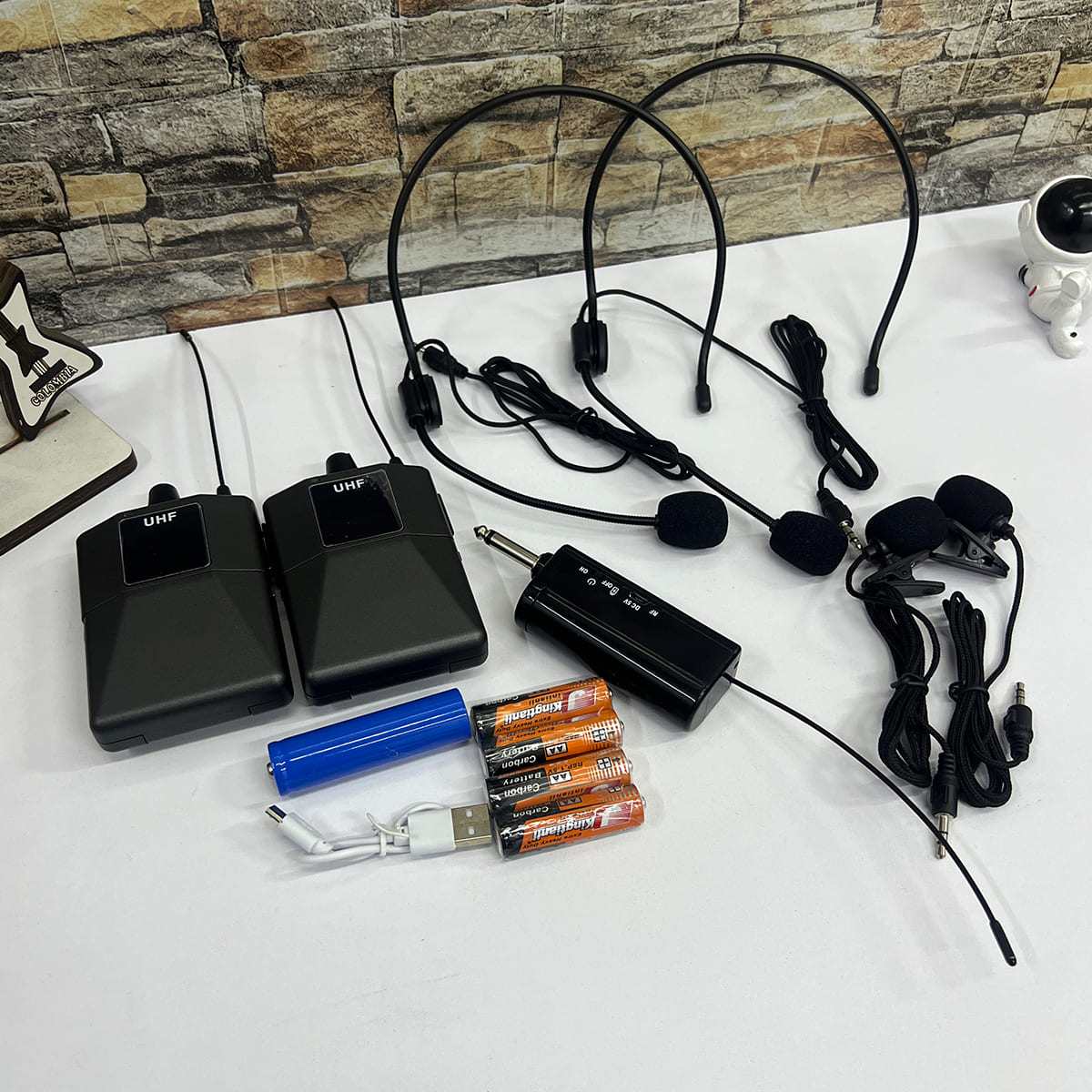 Miniatura 3 de Micrófonos Inalámbricos Dual UHF DX-200H